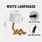 wooden table lamp keepsake for cozy corners