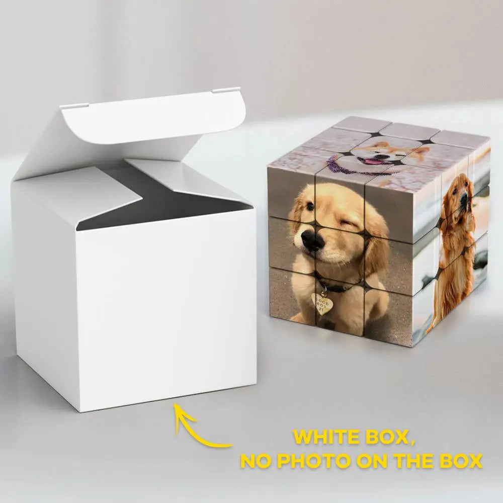 Customized Multi Photo Cube Mother's Day Gift Magic Cube Birthday Gift Christmas Gift
