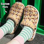 Personalized Funny Clog with Pet Face Clogs Slipper Birthday Gift for Pet Lover