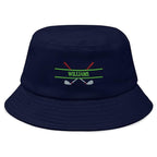 Custom Embroidery Golf Bucket Hat Personalized Name Fisherman Cap Gift for Golf Lover