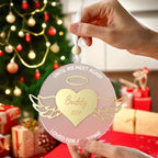 personalized design ornament acrylic memorial design