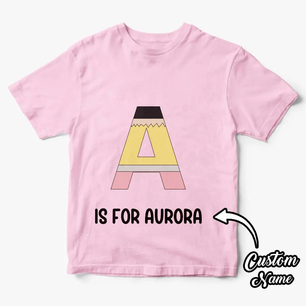 personalized shirt gift for daughter back to school lifestyle view