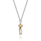 Trendy Hug Pendant Necklace for Women – Romantic Valentine's Day Jewelry Gift