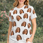 Custom Face T-shirt Cool Gift For Him