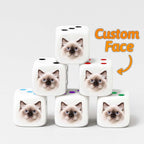 Custom Face Dice Birthday Gifts Funny Gift Party Game Gift Party Favors