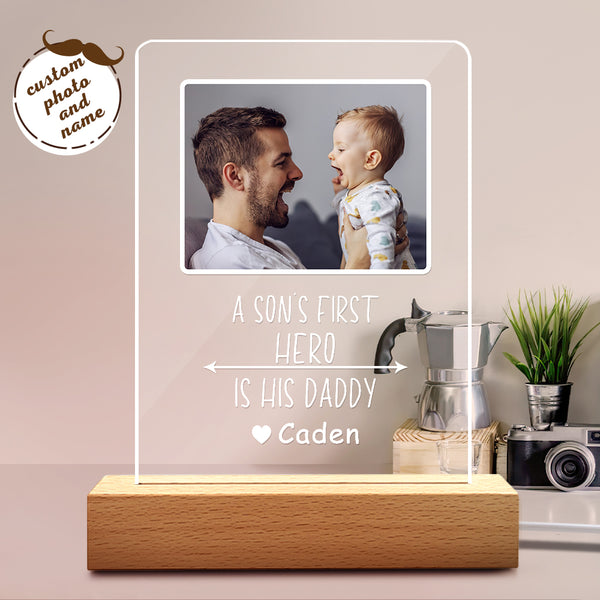 meaningful custom gift for dad with keepsake style