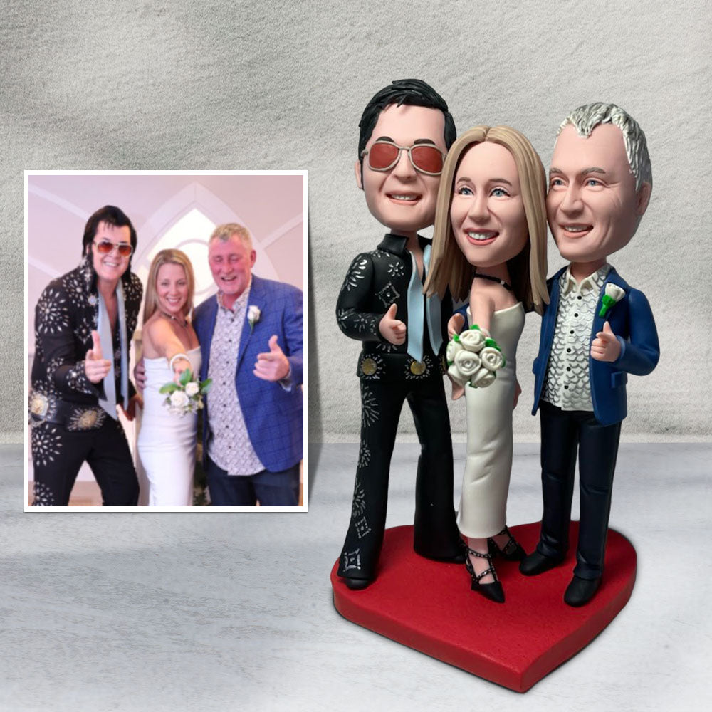 custom bobble head bring joy desk figurine pet lover fully customizable 3 front view