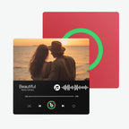 FridgeBeats Frameless Custom Music Fridge Magnet Album Fridge Magnet Anniversary Gifts