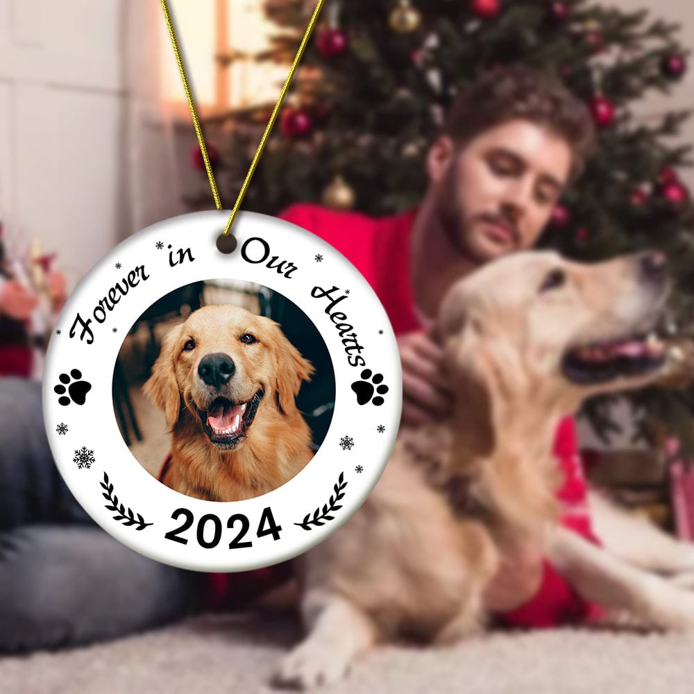 christmas ornament personalized design loss of dog gift hanging keepsake design preview