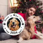 christmas ornament personalized design loss of dog gift hanging keepsake design preview