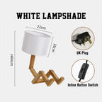 table lamp wooden for living room decor