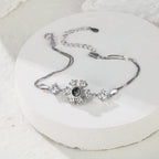 Personalized Projection Photo Bracelet with Zircons