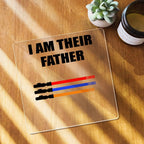 thoughtful ornament for dad with custom detail
