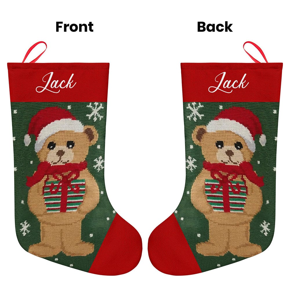 Personalized Christmas Stockings Custom Name Christmas Stocking