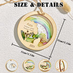 cat memorial ornament memorial tree keepsake loss of cat gift