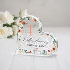 4th Wedding Anniversary Gift, Fruit and Flowers Anniversary Gift, Wedding Anniversary Keepsake, Wedding Anniversary Gift for Husband Wife 315712 - DiyGiftly