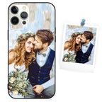 Custom Protective Phone Case Black Matte Soft Shell for iPhone 12 Mini 12 Pro 12 Pro Max