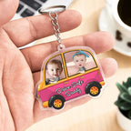 Personalized Drive Safe Keychain Custom Car Style Keychain Gifts for Dad