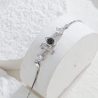 Personalized Dog Pendant Photo Projection Bracelet 925 Sterling Silver