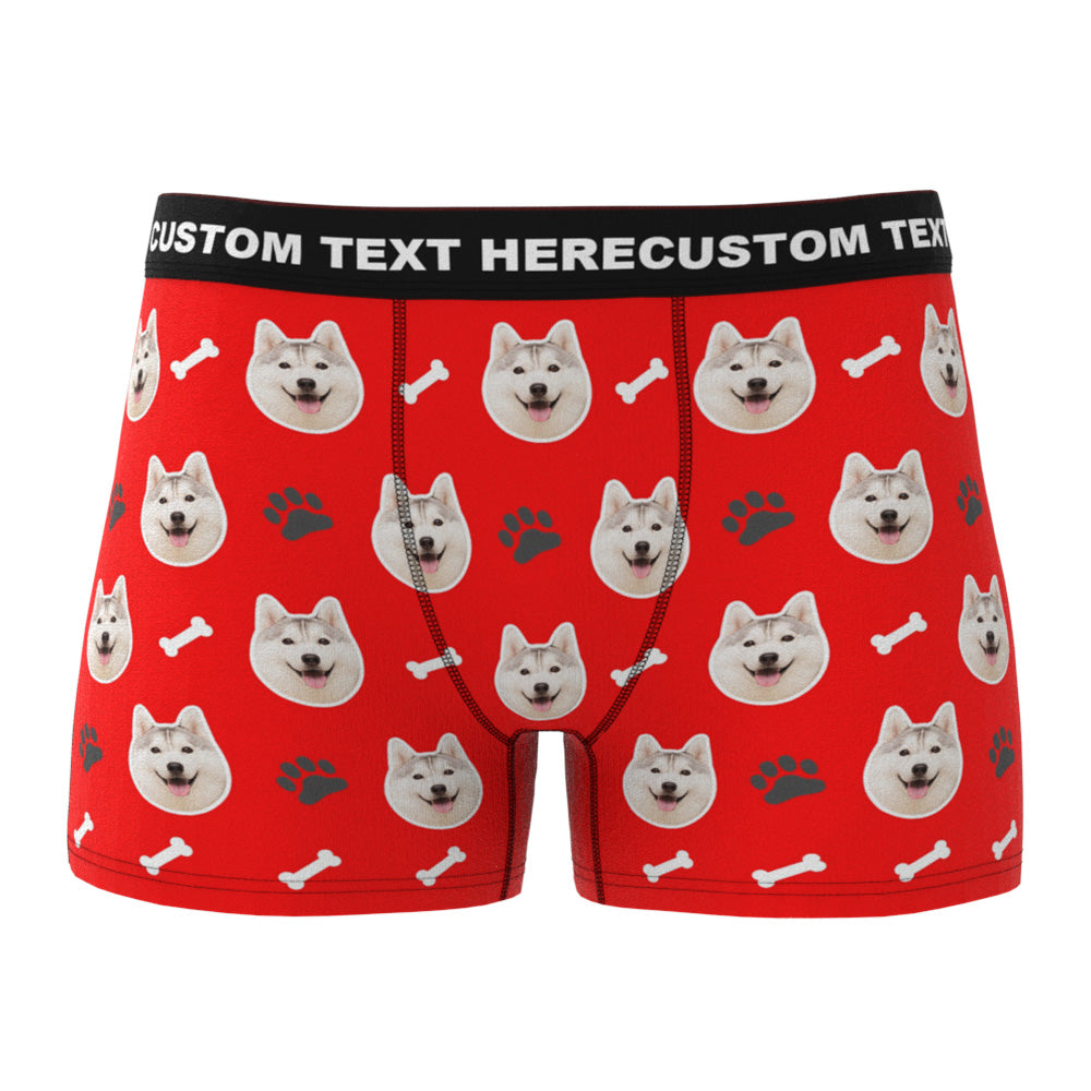 personalized face photo funny romantic gift mens underwear gift for boyfriend