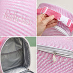 Personalized Lunch Bag with Embroidered Name Gift for Kids