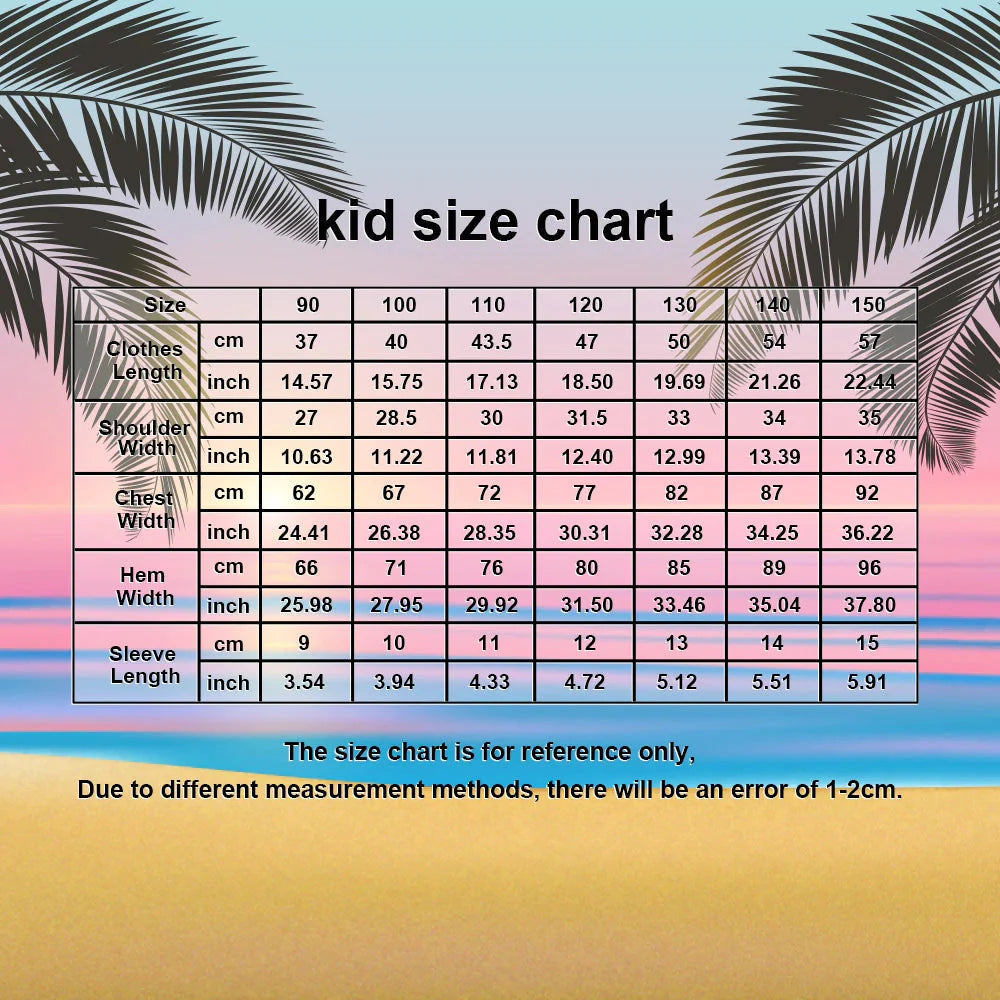 Custom Face Christmas Pool Party Hawaiian Shirt Kid's Personalised Christmas Gift