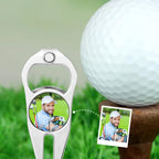 Custom Photo Golf Ball Marker Golf Fork Ball Marker for Golf Practice