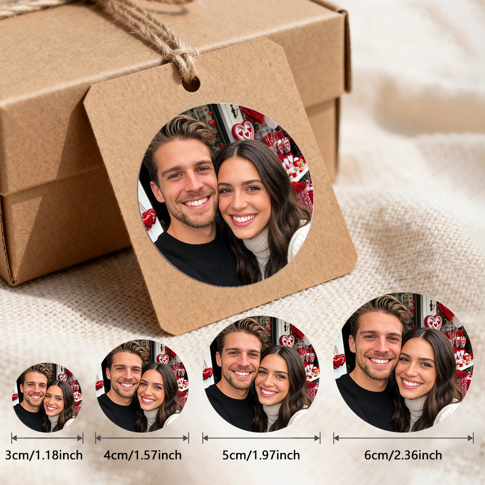 personalized photo stickers custom gift detail gift for boyfriend