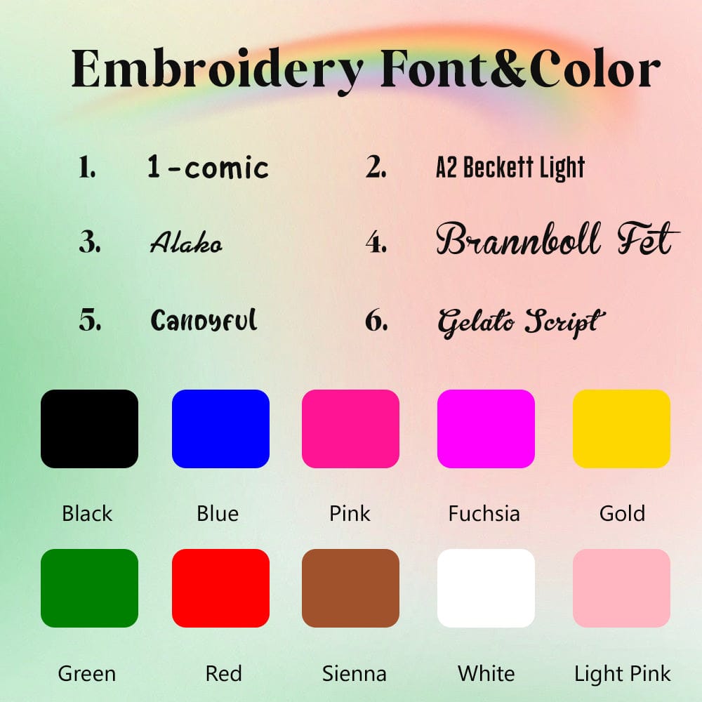 Personalized Name Embroidery Backpack Custom Backpack Travel Bags Gifts for Friend