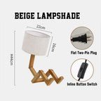 wooden table lamp keepsake as a christmas gift