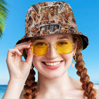 Personalized Photo Bucket hats Summer Beach Sun Cap For Kids and Adults