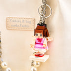bag charm custom engraved gift for daughter main image