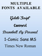 Personalized Denim Bucket Hat Custom Name Embroidery Design Gift for Friends