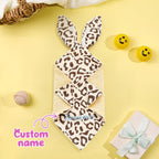 Personalized Soothe Towel Bibs Cute Soft Sleeping Towel with Embroidered Name Gifts for Baby