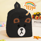 Personalized Name Embroidery Backpack Custom Mini Bear Backpack School Bags Gift for Kids