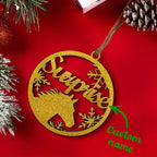 Customized Christmas Tree Ornament Hanging Decoration with Horse