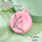 compact mirror foldable design gift for daughter