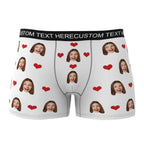 personalized face photo boxer briefs custom design gift for boyfriend