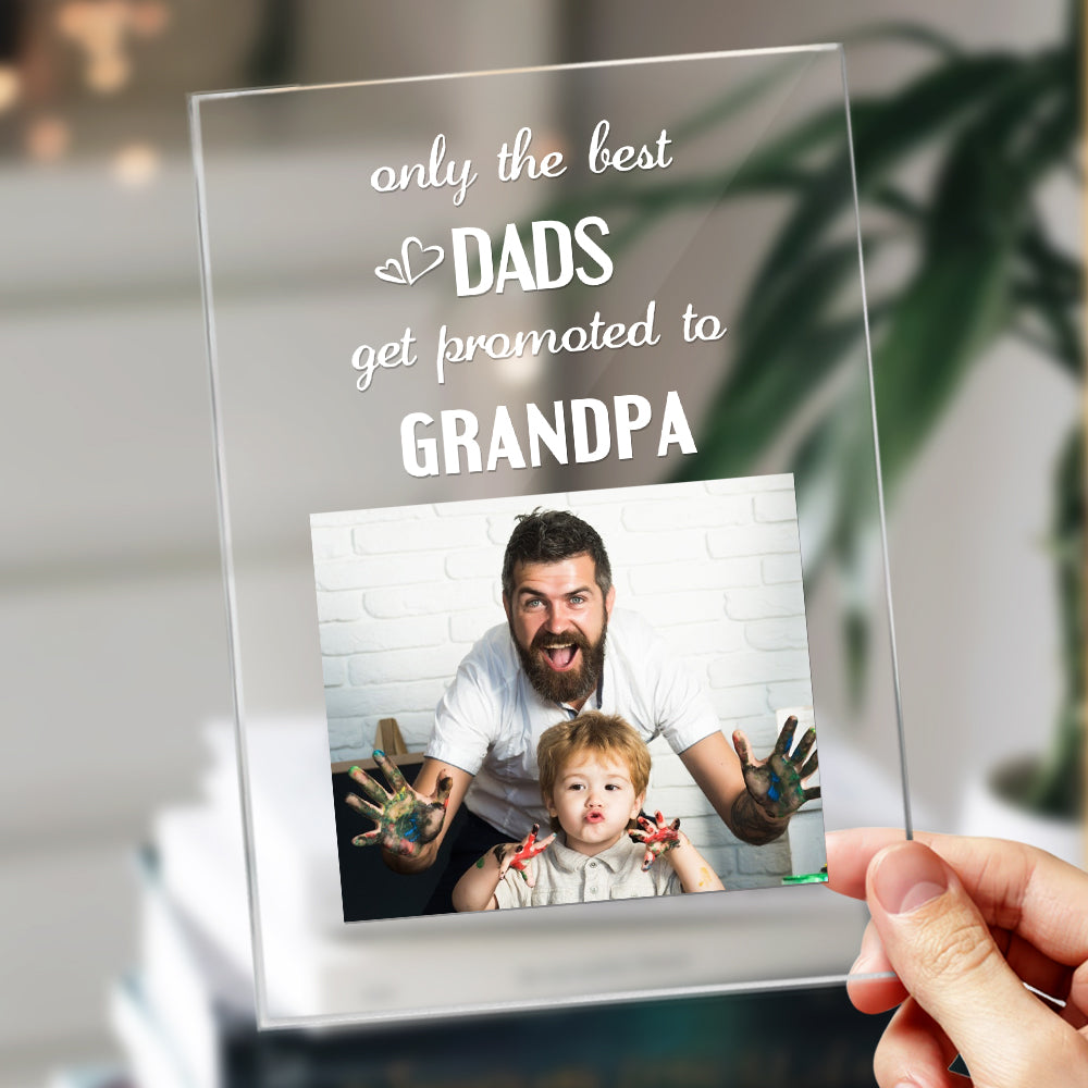 night light promoted to grandpa personalized photo fathers day gift for grandpa