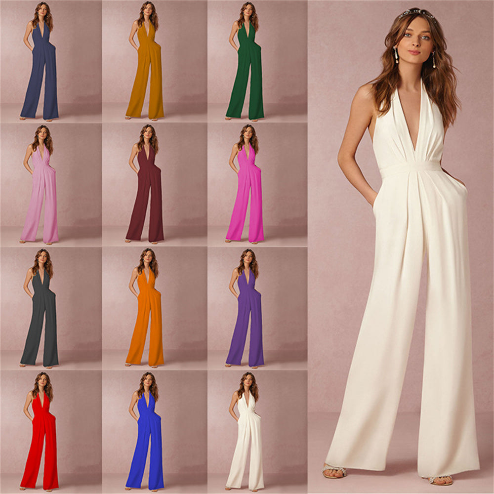 Wedding Party Dress Jumpsuit Women Jumpsuit Bridesmaid Jumpsuit