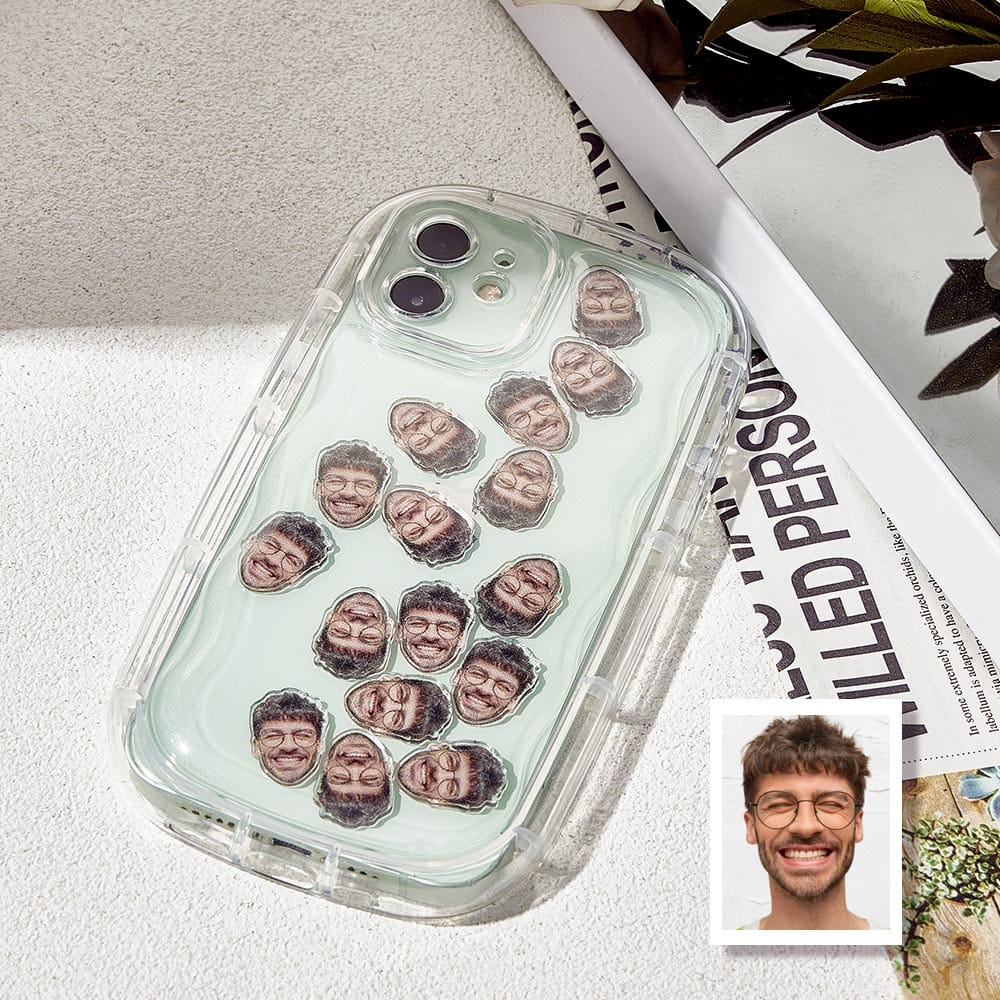 Personalized Face Photo iPhone Case – Custom Your Own Face on Phone Cover