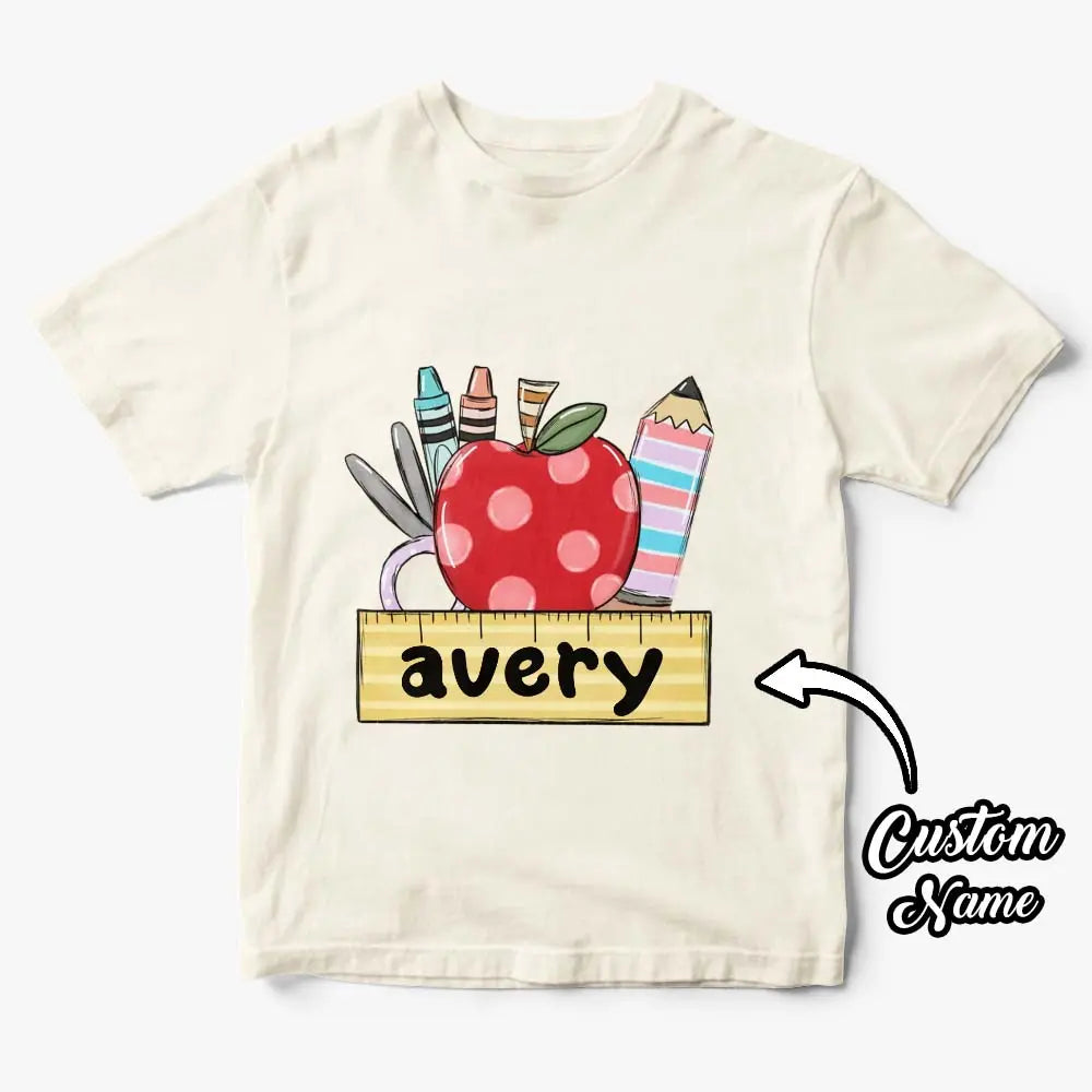 shirt back to school personalized gift for daughter product detail