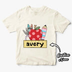 shirt back to school personalized gift for daughter product detail