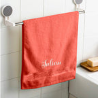 Custom Embroidered Towels Personalized Name Towel