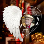 ornament personalized photo with name acrylic memorial keepsake