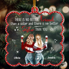 there better sister than acrylic ornament personalized design gift for sister