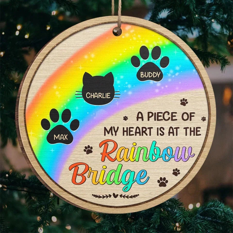 personalized cat photo ornament display keepsake loss of cat gift