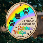 personalized cat photo ornament loss of cat gift display keepsake