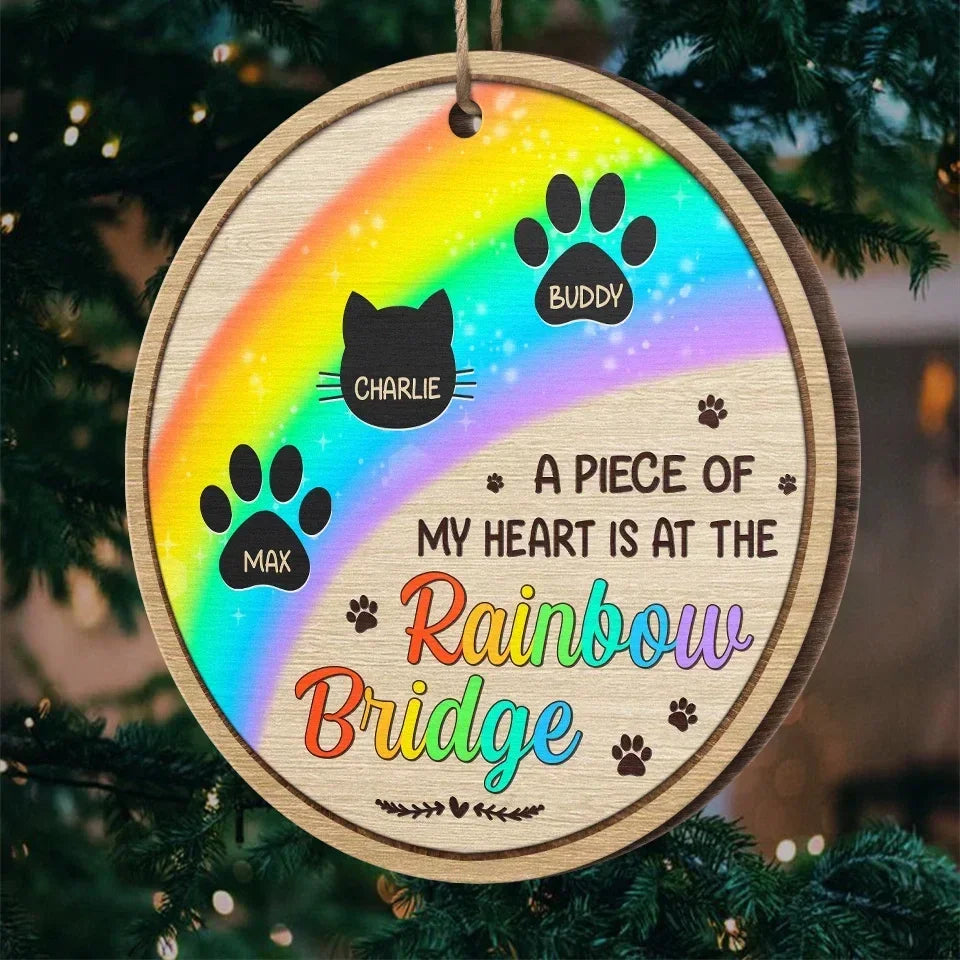personalized cat photo ornament loss of cat gift display keepsake