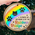 loss of cat gift personalized cat photo ornament display keepsake